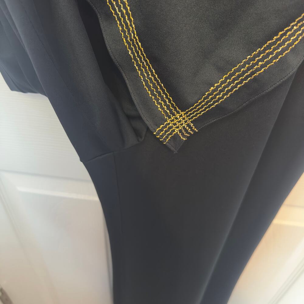 Vintage 70s Jody of California Women’s Palazzo Jumpsuit Size S via Black Gold - Picture 9 of 11